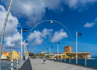 Onze vlag, onze verhaal. Vlag van Curacao.